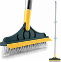 2 in 1 Cleaning Scrub Brush Grout Brush Scrapee 3 Poles 47.6'' Floor Scrub Brush by CraftinAround