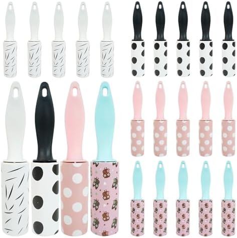 20Pcs Mini Lint Roller Travel Size, Mini Lint Roller by Unknown