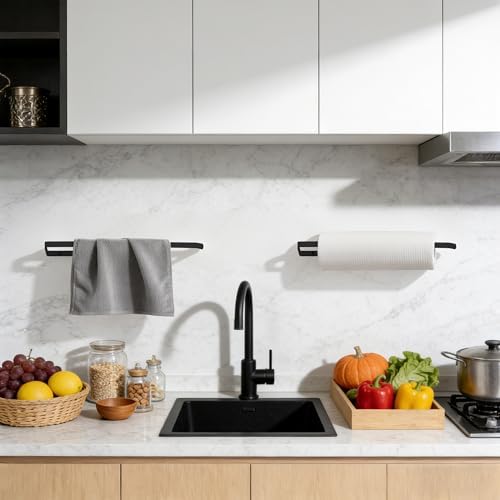 2 PCS Under Cabinet Paper Towel Holder - Image 4