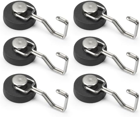 Rubber Coated Magnetic Hooks for Cruise Ship Cabin, Classroom and Office by DUGUJIUJIAN
