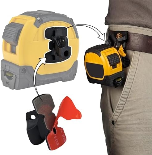 Spider Tool Holster Pro Tape Measure + Hammer Holster Kit, Ambidextrous - Image 5