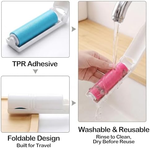 16PCS Mini Lint Roller, Reusable Lint Roller - Image 5