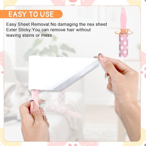8pcs Mini Lint Roller for Travel, Travel Lint Roller Mini Small Lint Rollers - Image 3