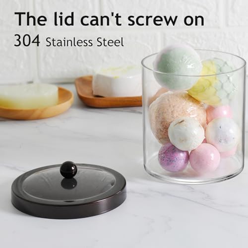 50Oz Laundry Pods Container Clear Container Stainless Steel Lid - Image 7