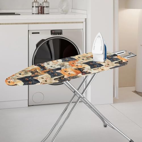 GLENLCWE Cute Cat Ironing Board Cover Full Size Scorch Resistant Replacement - Image 2