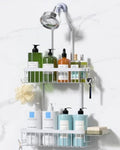 YASONIC Never Rust Shower Caddy Hanging, Aluminum Shower Racks by YASONIC