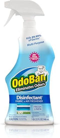OdoBan Ready-to-Use Disinfectant and Odor Eliminator, Made in the USA, Fresh by OdoBan
