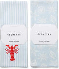 GEOMETRY Tea Towels – Spring & Summer Collection – Quick-Dry, Ultra-Absorbent by GEOMETRY