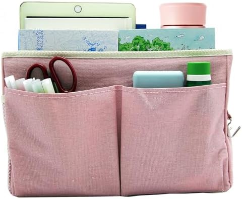 Bedside Caddy Bedside Hanging Storage Basket Multi-Function Organizer Caddy - Image 2