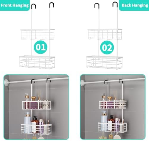 HapiRm Hanging Shower Caddy Organizer - Image 4