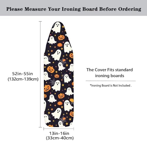 Halloween Pumpkin Ghost Iron Board Cover - Image 5