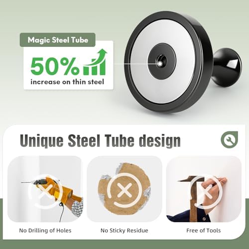 Neosmuk Magnetic Hooks Steel Tube Design - Image 3