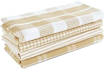 LANE LINEN 100% Cotton Kitchen Dish Cloths, Ultra Soft Absorbent Quick Drying - Image 2