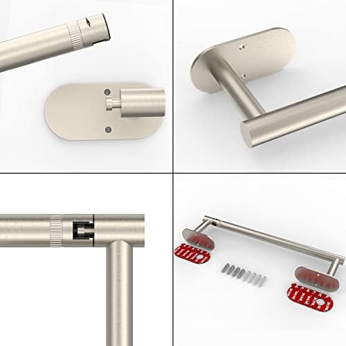 RUACQ Paper Towel Holder Under Cabinet, Stainless Steel - Image 5