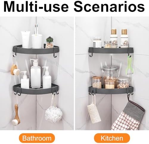 DUFU Adhesive Corner Shower Caddy - Image 5