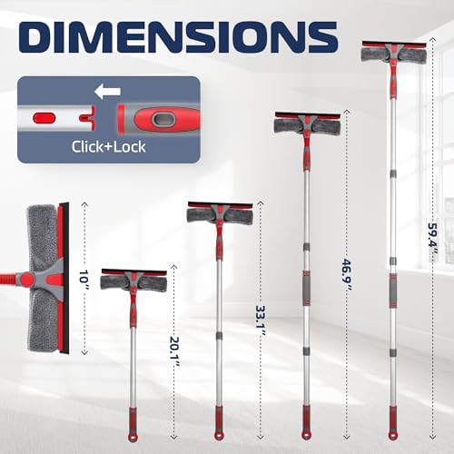 DSV Standard 2-in-1 Window Cleaning Squeegee Kit - Image 2
