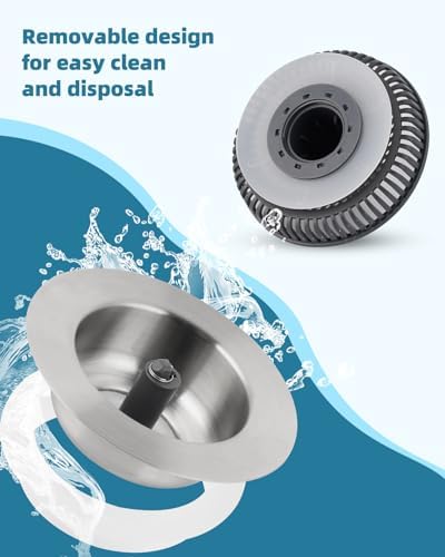 Universal 3 in 1 Kitchen Sink Stopper Strainer - Image 3