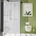 AmazerBath Stall Shower Curtain Liner 54x78, Plastic Shower Liner Clear by AmazerBath