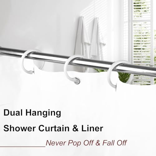Kutesna 24PCS Shower Curtain Hooks - Image 5