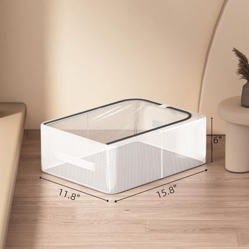 1 Pack Clear Shoe Storage Boxes - Image 4