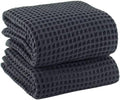 PÜSKÜL Natural 100% Turkish Cotton Waffle Bath Towels Set of 2, Extra-Large by P%C3%BCsk%C3%BClTextile
