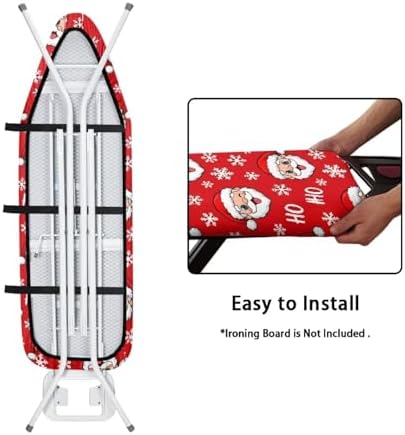 Santa Claus Ironing Board Cover and Pad Stain Resistant Xmas Decor Resist - Image 4