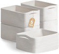 5 Pack Small Woven Storage Baskets by YILOBI
