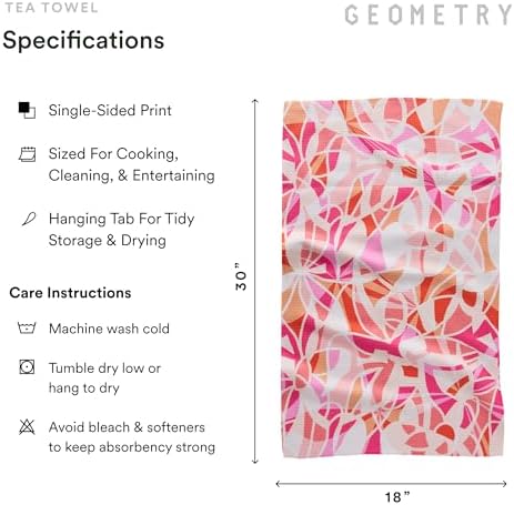 GEOMETRY Spring Kitchen Towels - Image 6
