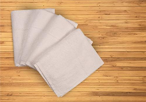 Urban Villa Kitchen Towels Cotton Dish Towels 20”x30” White - Image 5