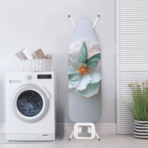Butterfly Flower Easy Installation 15x54 Ironing Board Cover, Modern Aesthetic - Image 3