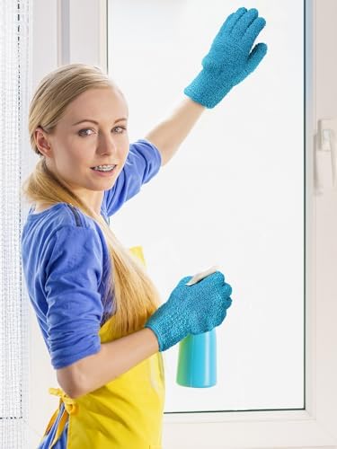 Patelai 3 Pairs Microfiber Dusting Gloves - Image 2
