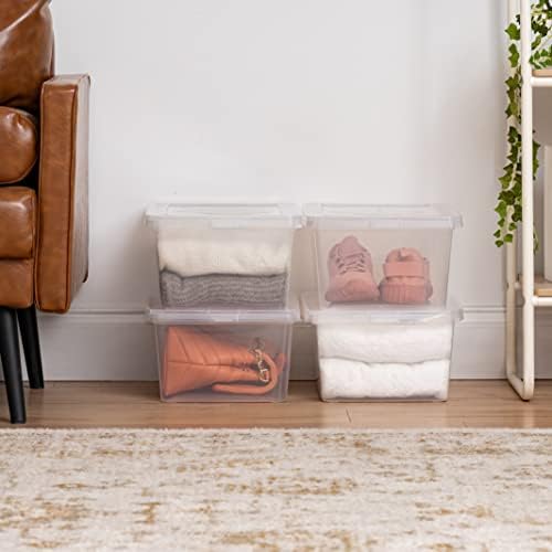 IRIS USA 12-Pack 15 Qt Storage Bins - Image 5