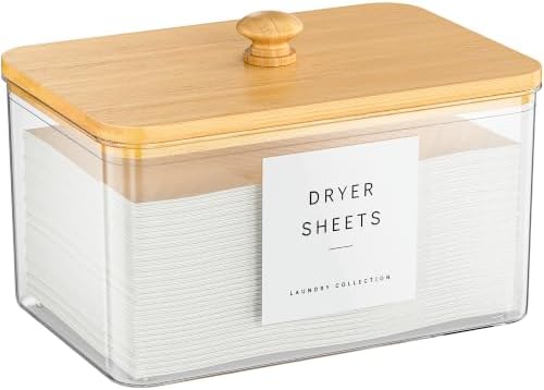 Dryer Sheet Holder with 6 Labels by galasily