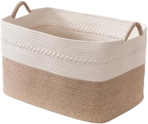 Woven laundry basket for large storage by Unknown