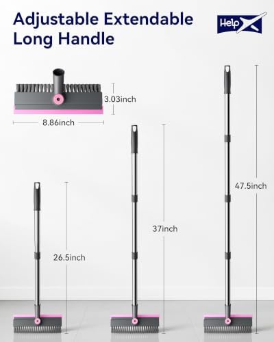 3 in 1 Adjustable Small Floor Scrub Brush - Image 2