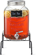 2 Gallon Glass Beverage Dispenser by NETANY