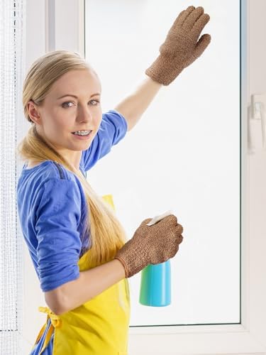 Patelai 3 Pairs Microfiber Dusting Gloves - Image 2