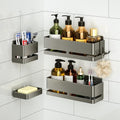 Bathroom Shower Caddy, No Drill Shower Shelves by Unknown
