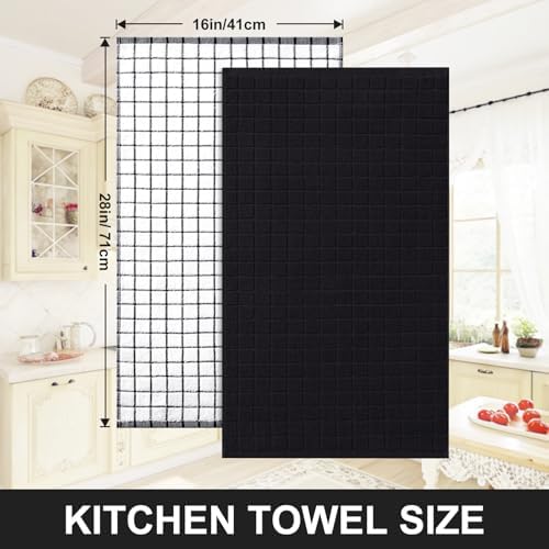 Homaxy Large Premium Cotton Kitchen Towels 16"x 28", 6 Pack - Image 5