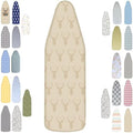 Insulated Mini Ironing Board Cover and Pad 11.8x35.4-15.7x43.3 Inch, 100% by Unknown