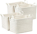 Handwoven Clothes Basket Laundry Hampers Large Wicker Storage Baskets by BROWNLILY
