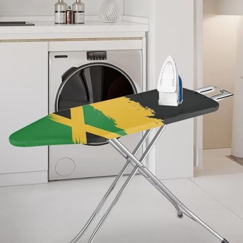GLENLCWE Jamaican Flag Iron Board Cover Heat Reflective Ironing Board Cover - Image 2