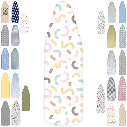 Insulated Mini Ironing Board Cover and Pad 11.8x35.4-15.7x43.3 Inch, 100% by Unknown