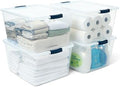 Rubbermaid Cleverstore 71 Qt Clear Storage Bins by Unknown