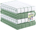 Kitinjoy Premium Kitchen Towels, Large 100% Cotton Terry 390 GSM Kitchen Hand by Kitinjoy