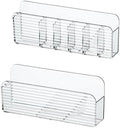 Bathroom Medicine Cabinet Organizer Set, Small Narrow Compact Shelves Holder by MORNITE