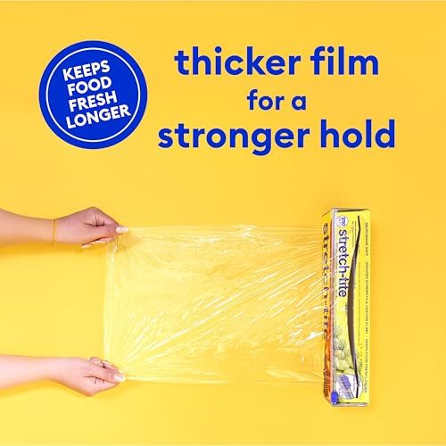 Stretch-Tite Premium Plastic Food Wrap, 500 Sq. Ft., 516.12-Ft. x 11.5/8-Inch - Image 2