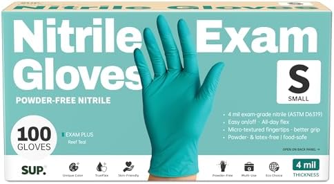 SUP Powder-Free Nitrile Exam Gloves by SUP