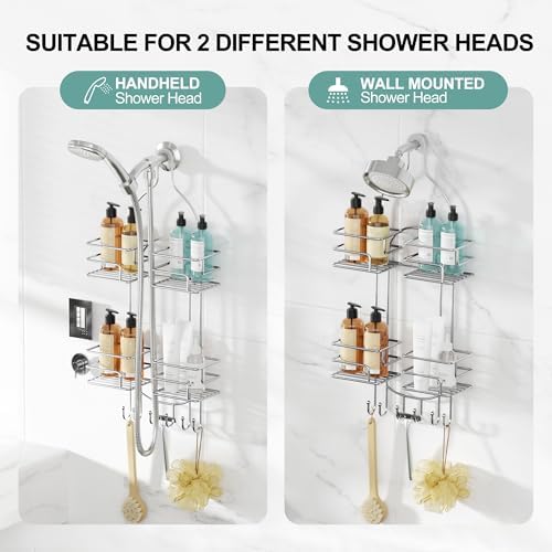 SRIWATANA Shower Caddy Hanging, Shower Organizer - Image 2