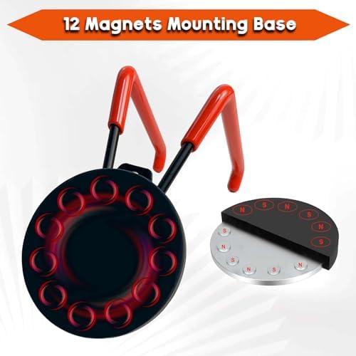 2-Pack Large Heavy Duty Magnetic Hooks - Image 3